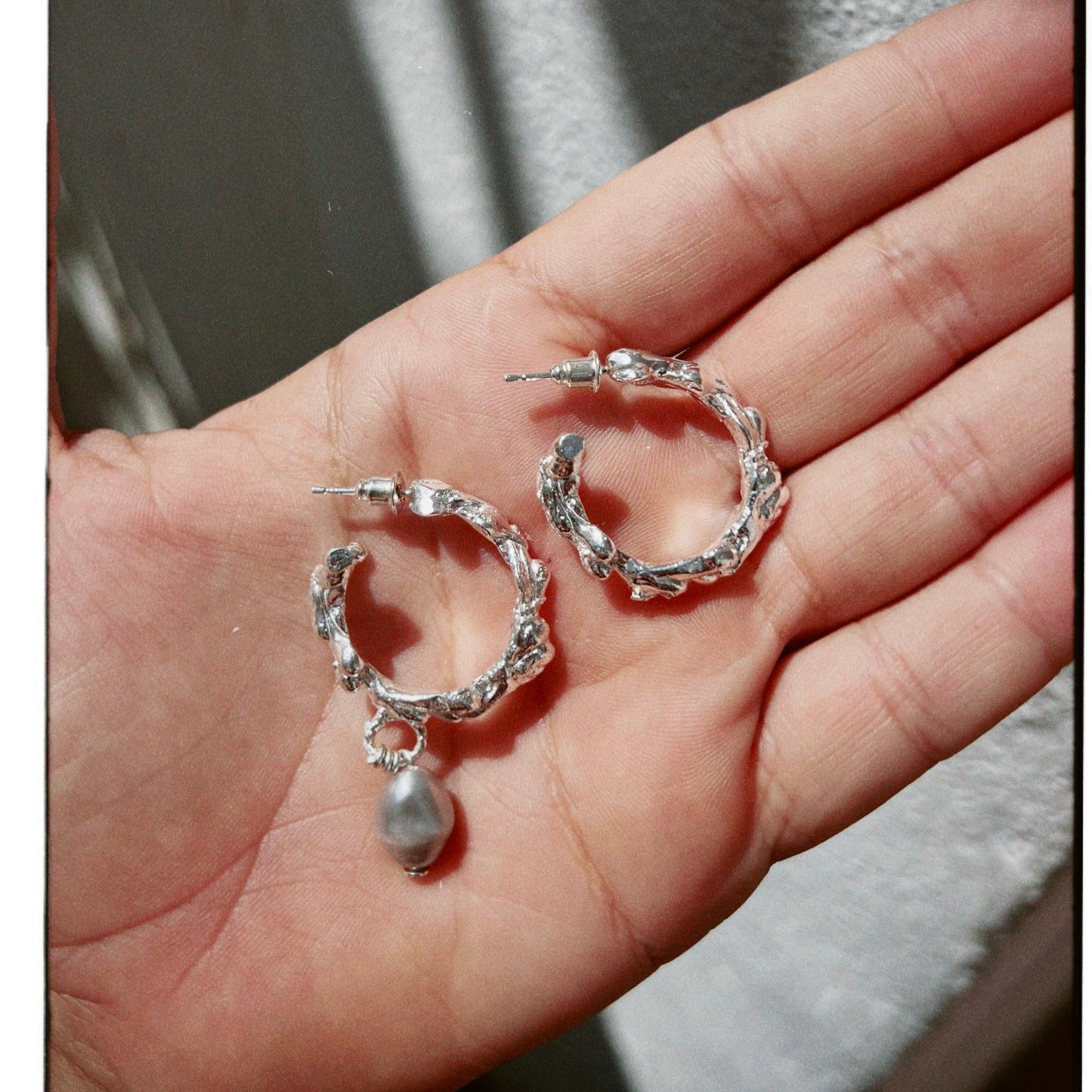 The Mermaid Tail + Pearl Charm