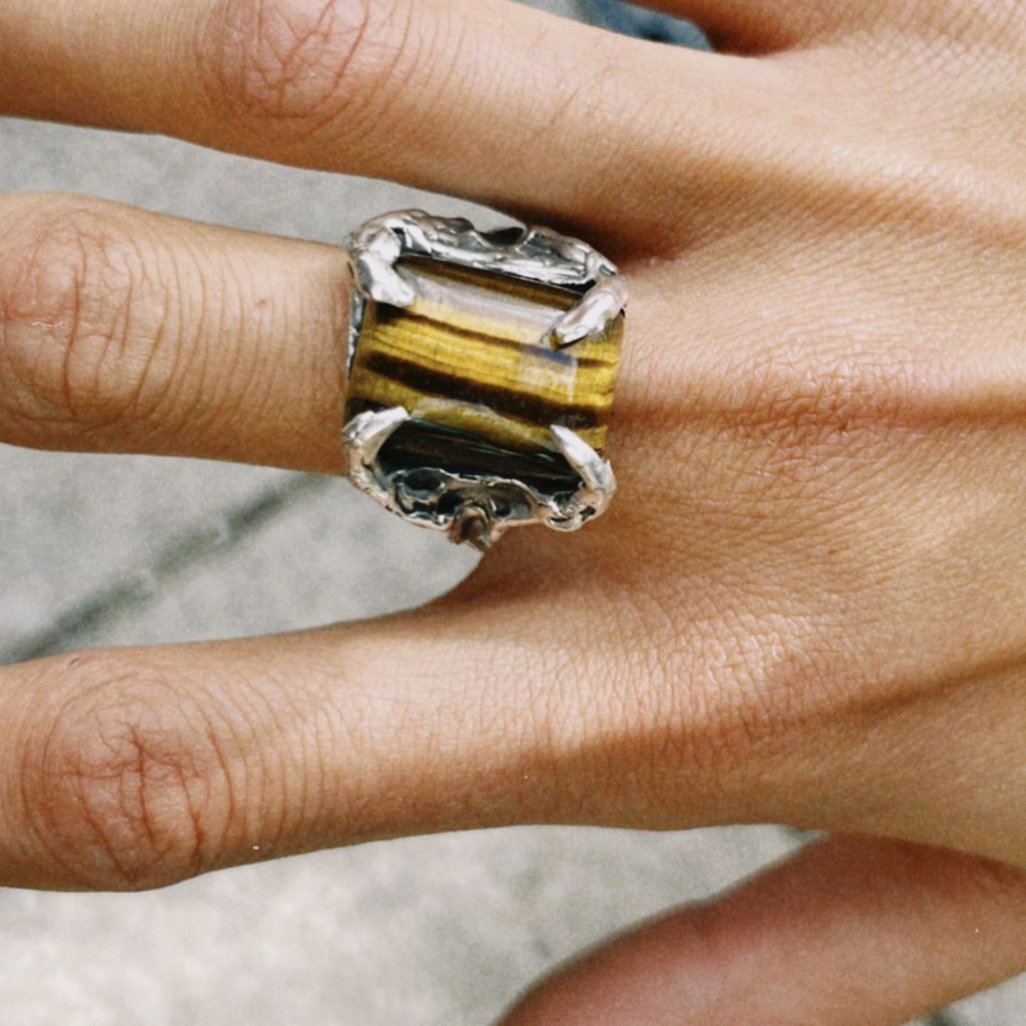 The Wonky Tiger Ring
