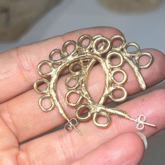 The Dreamers Gold Plated Hoops